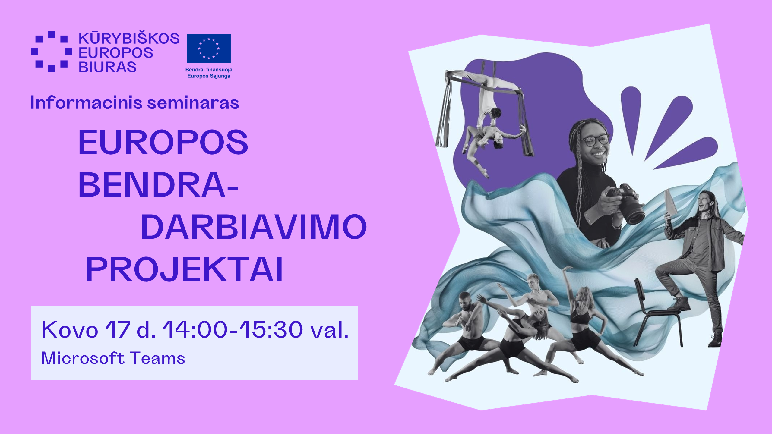 Info-seminaras EUROPOS BENDRADARBIAVIMO PROJEKTAI