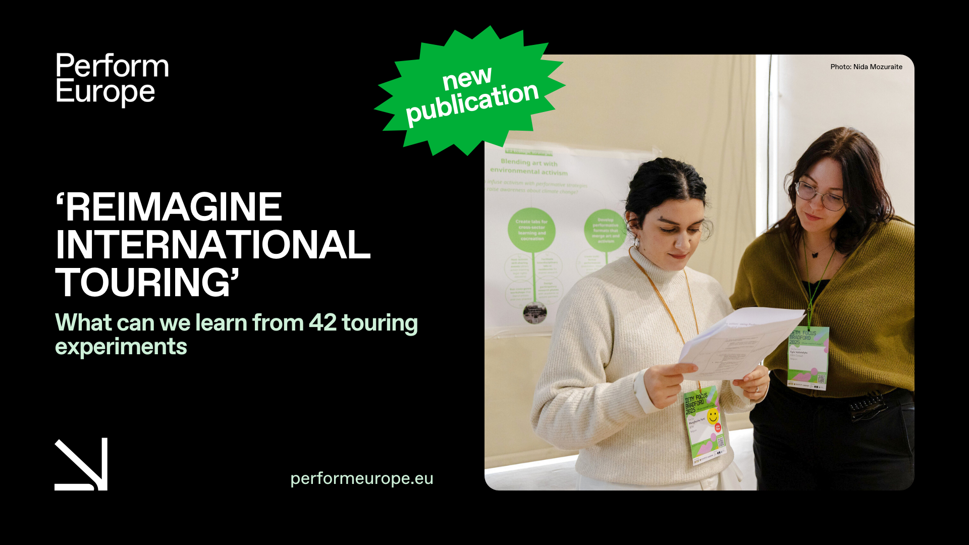 Nauja publikacija „Reimagine International Touring“