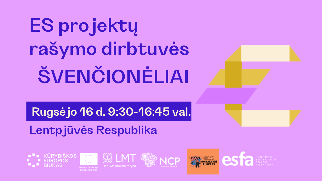 ES projektų rašymo dirbtuvės | ŠVENČIONĖLIAI